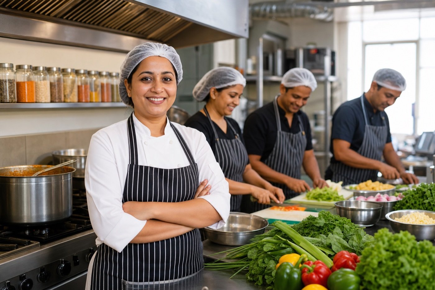 Swadika cloud kitchen team
