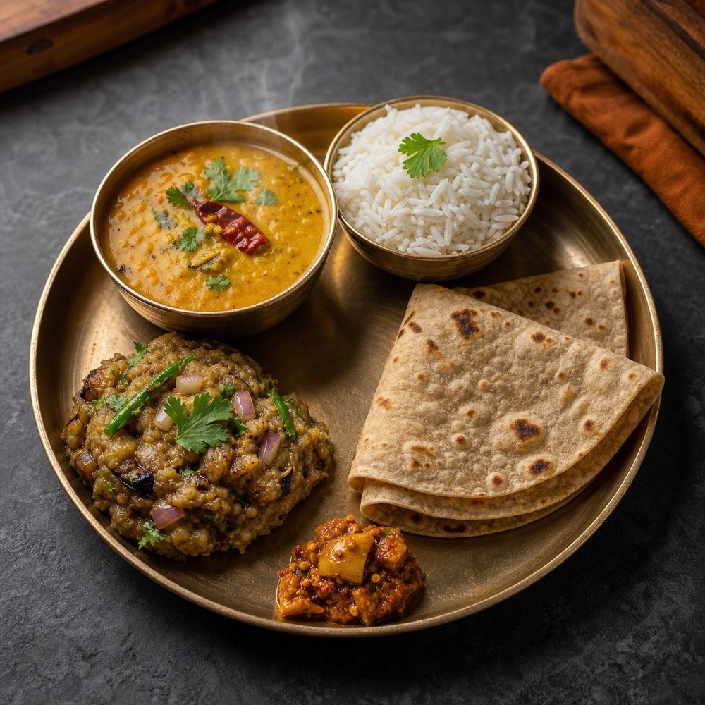 Daal Bhat Chokha